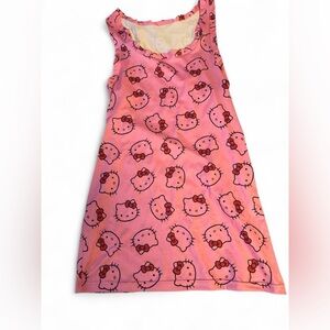 Hello Kitty bright pink   Tank dress used